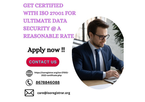 Get Certified with ISO 27001 for Ultimate Data Security