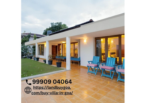 Villa for Sale in Goa North – A Dream Investment