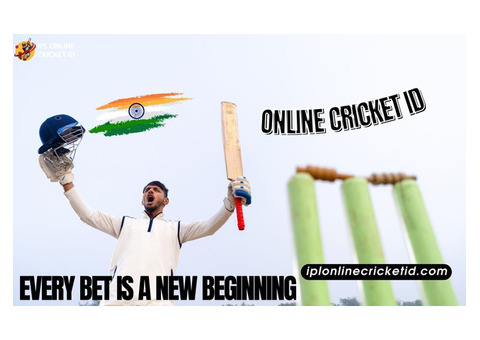 Get started today as dreams of winning come With Online Cricket ID