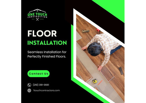 Floor Installation in San Antonio