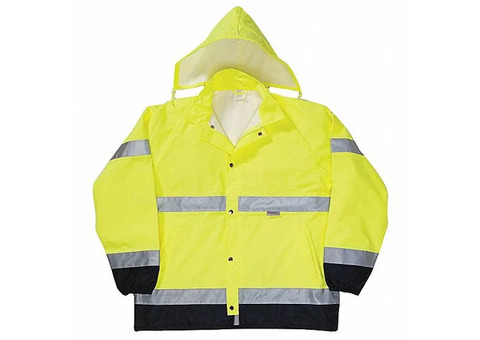 Stay Dry with the Occunomix Rainwear Jacket!