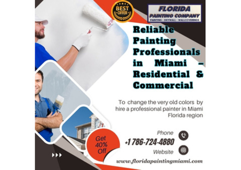 Get Reliable Painting Professionals in Miami