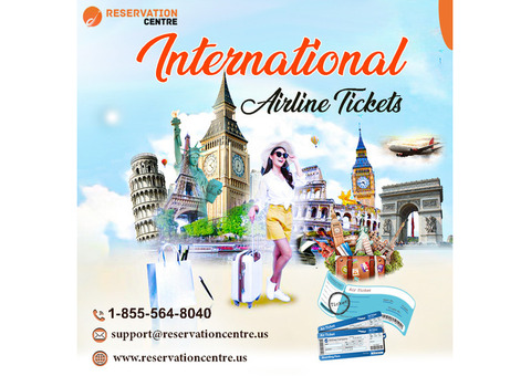 Deals on International Airline Tickets – Call 1-855-564-8040 Today