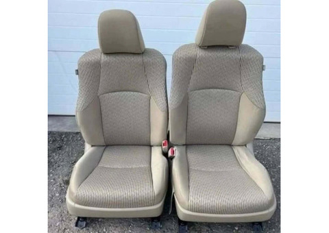 2012 TOYOTA 4RUNNER FRONT CLOTH BUCKET SEATS