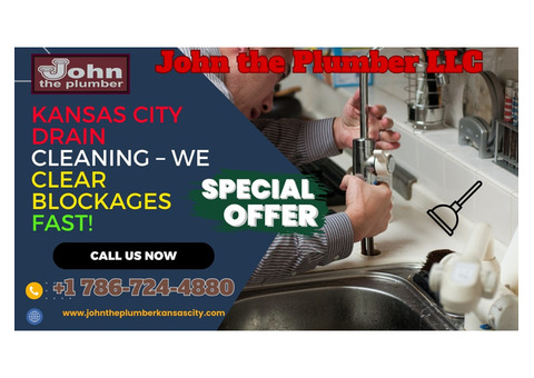 Kansas City Drain Cleaning – We Clear Blockages Fast!