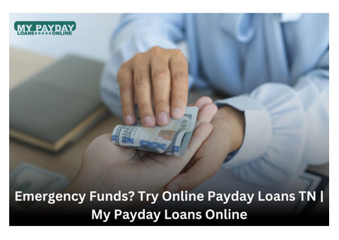 Best Online Payday Loans TN | My Payday Loans Online