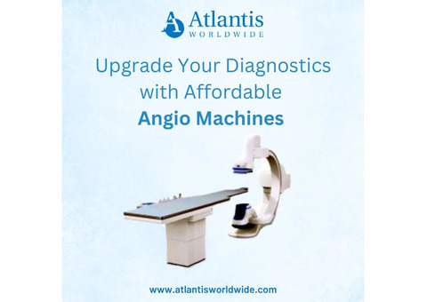 Upgrade Your Diagnostics with Affordable Angio Machines