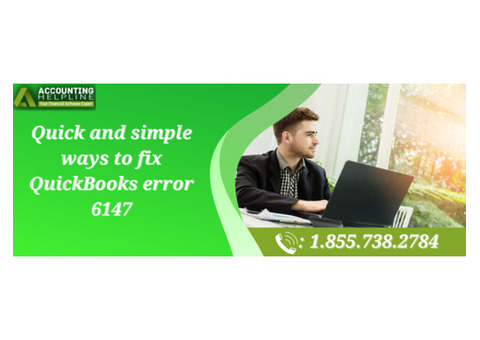 How to tackle QuickBooks Error 6147