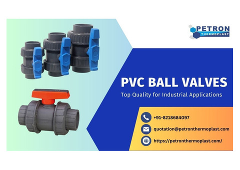 Top Quality PVC Ball Valves for Industrial Applications