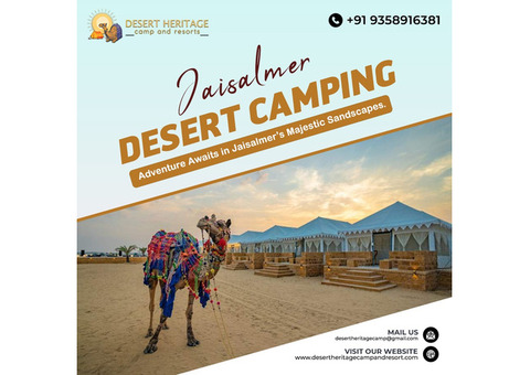 Affordable Desert Camp in Jaisalmer