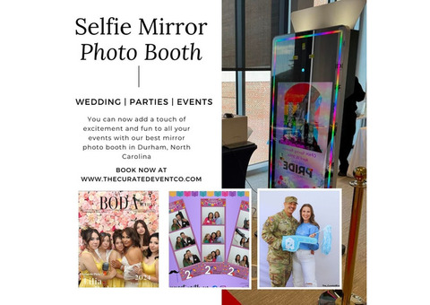 Photo Booth Rental for Events in Raleigh – The Curated Event Co.