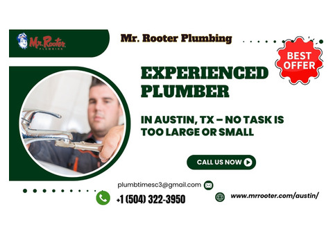 Experienced Plumber in Austin, TX