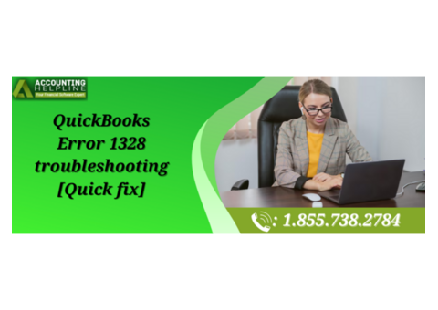 How to tackle QuickBooks Error 1328