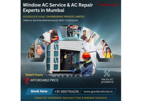 Top window AC Service & AC Repair Experts in Mumbai