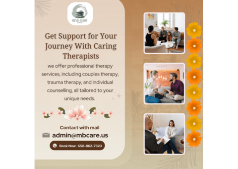 Get Support for Your Journey With Caring Therapists