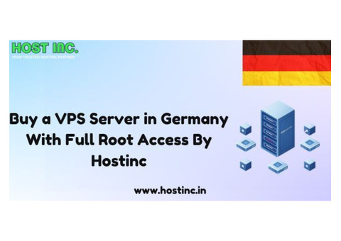 Buy a VPS Server in Germany With Full Root Access By Hostinc