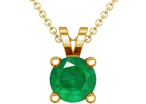 Buy Natural Emerald Pendant