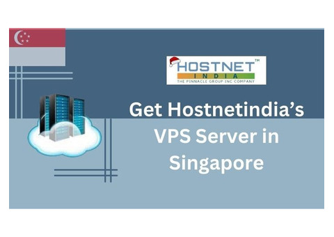 Get Hostnetindia’s VPS Server in Singapore