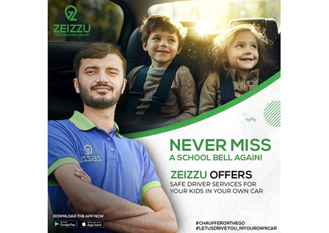 Book Chauffeur For Kids Dubai at Zeizzu