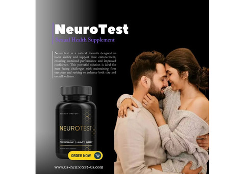 Maximize Results with NeuroTest Men Health Supplement (North Carolina)