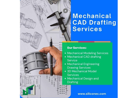 Detailed Mechanical CAD Drafting Services in Houston by Siliconec.