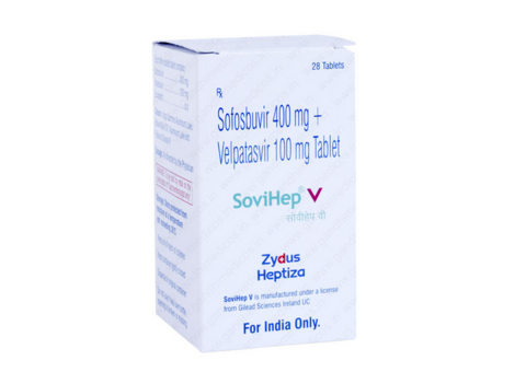 Buy SoviHep V for Hepatitis C at Gandhi Medicos