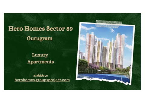 Hero Homes Sector 89 Gurgaon - Building Better Lives