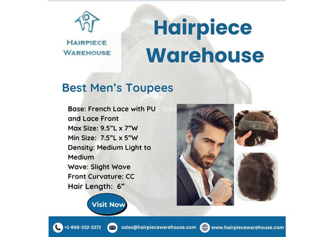 Premium Men’s Hairpieces – Natural Look & Comfort