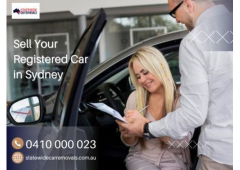 Sell Your Registered Car in Sydney