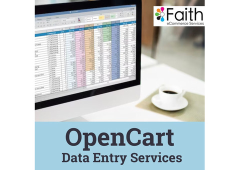 Reliable OpenCart Data Entry Services