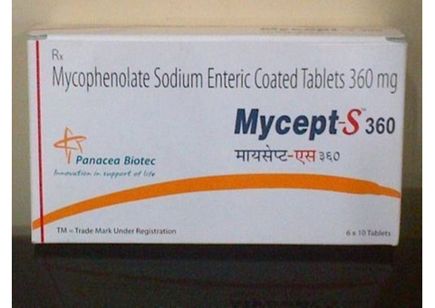 Boost Immunity with Mycept-S 360mg Tablet