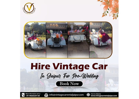 Vintage Car Rental for Events & Promotions