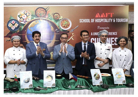 AAFT School of Hospitality and Tourism Showcases Filipino Cuisines