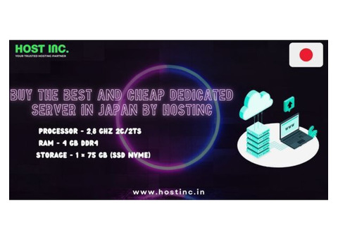 Buy Best And Cheap Dedicated Server in Japan by Hostinc