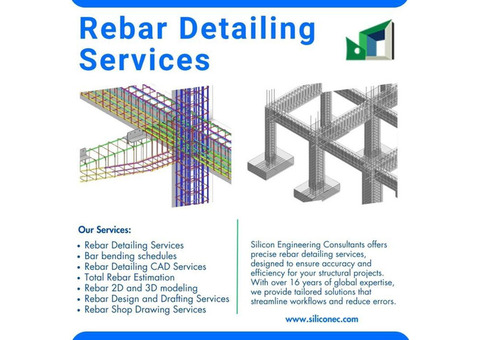 Rebar Detailing Service available in San Francisco.