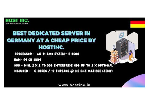 Best Dedicated Server in Germany at A Cheap Price By Hostinc.