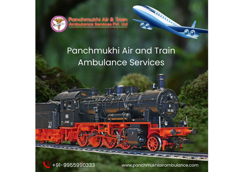 Air and Train Ambulance Services with Facilities in Cooch Behar