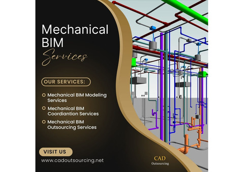 Contact us for the Best Mechanical BIM Services in California, USA