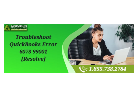 How to eliminate QuickBooks Error 6073 99001