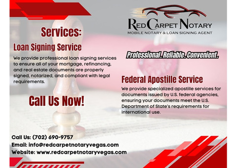 Professional and Reliable Notary and Apostille Services