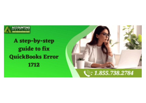 How to tackle QuickBooks Error 1712