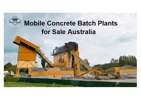 Mobile Concrete Batching Plant for Sale