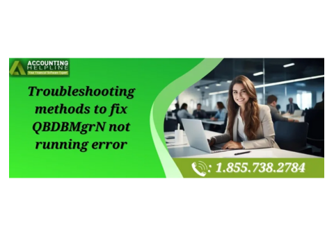 Complete Guide to Fixing QBDBMgrN Not Running Error