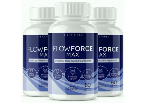 FlowForce Max™ | OFFICIAL SITE - 100% All Natural