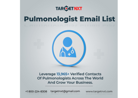 Grab 13,721+ Pulmonologists Email List