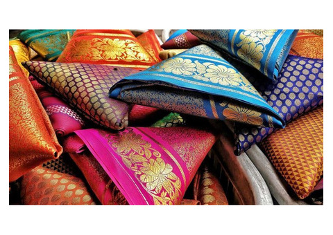 What skills can you learn in a saree designing course?