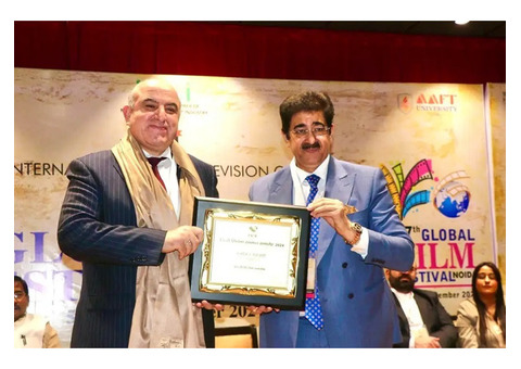 H.E. Ali Achoui, Ambassador of Algeria to India, Honored with the