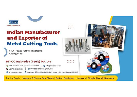 Indian Manufacturer and Exporter of Metal Cutting Tools