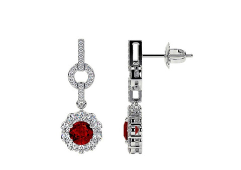 Ruby And Diamond Earrings: Perfect For Your Special Occasions