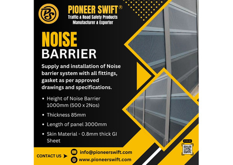 Reliable Noise Barrier Solutions – Pioneer Swift